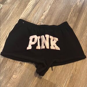 PINK black shorts